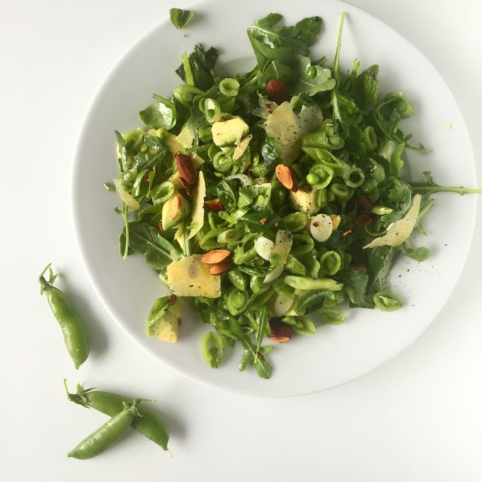What We Eat: Three Pea Salad